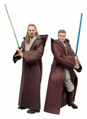 Star wars episode i black series pack 3 figurines qui-gon jinn, darth maul, obi-wan kenobi 15 cm