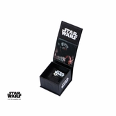 STAR WARS - Women's Stainless Steel Jedi Symbol Cut Ring - Size 7