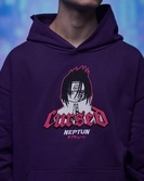 Naruto shippuden sweater à capuche graphic beige (m)