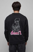 Naruto shippuden sweater graphic black (m)