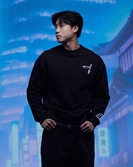 Naruto shippuden sweater graphic black (m)