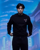 Naruto shippuden sweater graphic black (m)