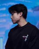 Naruto shippuden sweater graphic black (m)