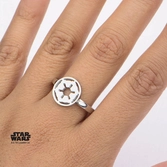 STAR WARS - Bague Femme Inox Galatic Empire - Taille 52