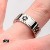 STAR WARS - Bague Homme Inox Empire Symbol - Taille 62