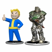 Fallout pack 2 figurines set f raider & vault boy (strong) 7 cm