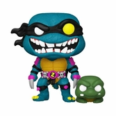 Tortues ninja pop & buddy! movies vinyl figurine slash & pre-mutated, turtle slash 9 cm