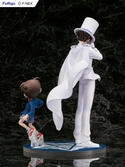 Détective conan f:nex statuette pvc 1/7 conan edogawa & kid the phantom thief 29 cm