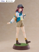 Laid-back camp statuette pvc tenitol ayano toki 23 cm