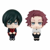 Blue lock statuette pvc look up rin itoshi & sae itoshi 11 cm (with gift)