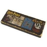 HARRY POTTER - Boite Metal 6 X 4 X 1.5 - Set of 4 - Map