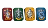 HARRY POTTER - Boite Metal 6 X 4 X 1.5 - Set of 4 - Houses