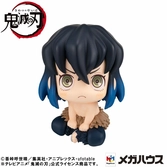 Demon slayer: kimetsu no yaiba statuette pvc look up inosuke hashibira bossy ver. 11 cm