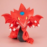 Yu-gi-oh! duel monsters statuetten pvc megatoon slifer the sky dragon & dark magician (with gift)