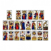 Jeu de cartes ancien tarot de marseille (format mini)
