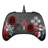 Manette filaire pc/switch/android - assassin's creed shadows (red)