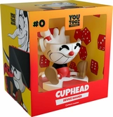 Cuphead vinyl figurine cuphead device holder 15 cm