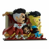 Invincible vinyl figurine omni-man and invincible 12 cm