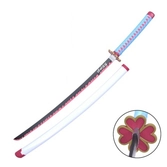 Katana en bambou - inspiré du katana de mitsuri kanroji (demon slayer)
