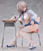 Original character statuette 1/6 mousou tights.43: suzu-chan tapestry set edition 17 cm