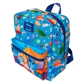 Disney by loungefly sac à dos mini lilo and stitch camping cuties aop