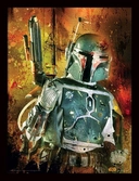 STAR WARS - Collector Print HQ 32X42 - Boba Fett Painted