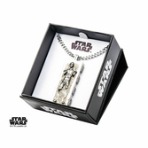 STAR WARS - Pendentif Homme en acier inoxydable Han Solo Carbonite