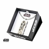STAR WARS - Pendentif Homme en acier inoxydable Han Solo Carbonite