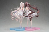 Nekopara statuette pvc 1/7 nekopara chocola & vanilla dream of eden ver. 23 cm