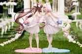 Nekopara statuette pvc 1/7 nekopara chocola & vanilla dream of eden ver. 23 cm