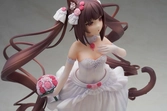 Nekopara statuette pvc 1/7 nekopara chocola dream of eden ver. 23 cm