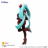 Hatsune miku statuette pvc exceed creative sweetsweets series noel raspberry ver. 21 cm