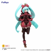 Hatsune miku statuette pvc exceed creative sweetsweets series noel raspberry ver. 21 cm
