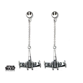 STAR WARS - Stainless Steel X-Wing Dangle Earrings