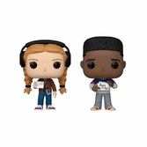 Stranger things pack 2 pop! animation vinyl figurines max & lucas 9 cm