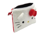 Hello kitty & kuromi - trousse peluche réversible