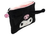 Hello kitty & kuromi - trousse peluche réversible