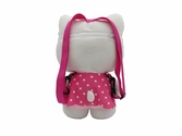 Hello kitty - rose - sac à dos peluche - 35cm