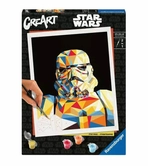 Star wars set de peinture par numéros creart stormtrooper 24 x 30 cm