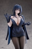 Original character statuette pvc 1/6 ishimi yokoyama black one-piece dress ver. illustration by bara 28 cm