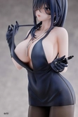 Original character statuette pvc 1/6 ishimi yokoyama black one-piece dress ver. illustration by bara 28 cm