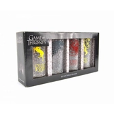 GAME OF THRONES - Glass Set of 4 - All Houses
