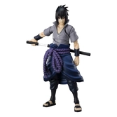 Naruto shippuden figurine s.h. figuarts sasuke uchiha -he who bears all hatred- 15 cm