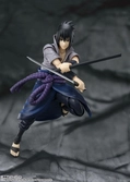 Naruto shippuden figurine s.h. figuarts sasuke uchiha -he who bears all hatred- 15 cm