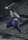 Naruto shippuden figurine s.h. figuarts sasuke uchiha -he who bears all hatred- 15 cm
