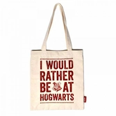 HARRY POTTER - Shoppers Bag 'Include Inside Pocket' - Hogwarts Slogan
