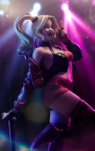 Dc comics statuette 1/10 art scale harley quinn (gotham city sirens) 22 cm