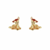 Disney - bambi - 1 paire de clous d'oreilles