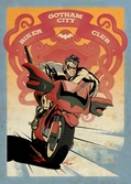 GOTHAM CITY MOTOR CLUB - Magnetic Metal Poster 45x32 - Nightwing Bike