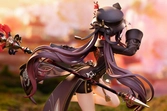 Genshin impact statuette pvc 1/7 hu tao fragrance in thaw ver. 27 cm